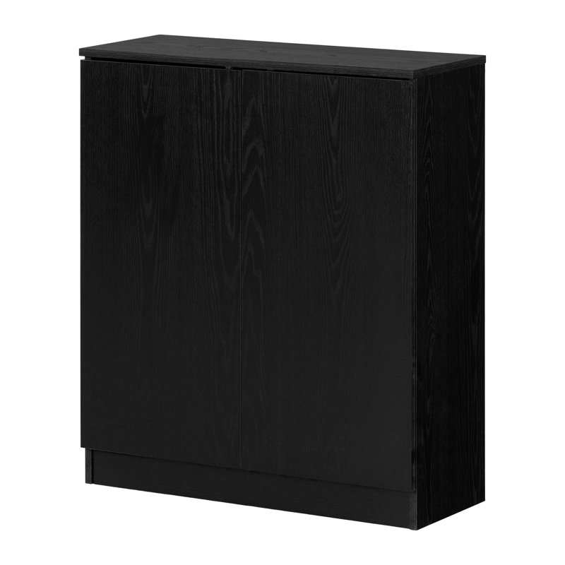 Armoire 2 portes Essence, Chêne noir