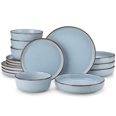 Stoneware Dinnerware Set 16 Piece - Service for 4