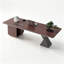 Stainless Steel Executive Desk-483299676