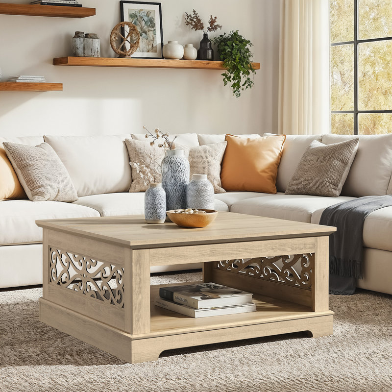 Korbin Coffee Table with Storage, Olso Oak
