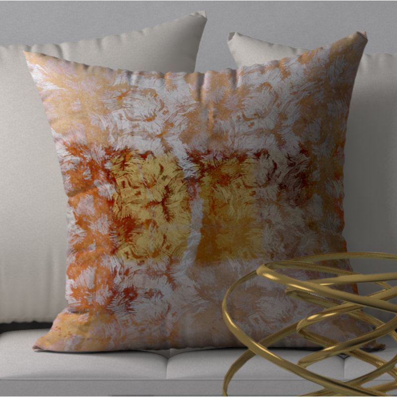 Housse de coussin carrée/insert, 18 po x 18 po