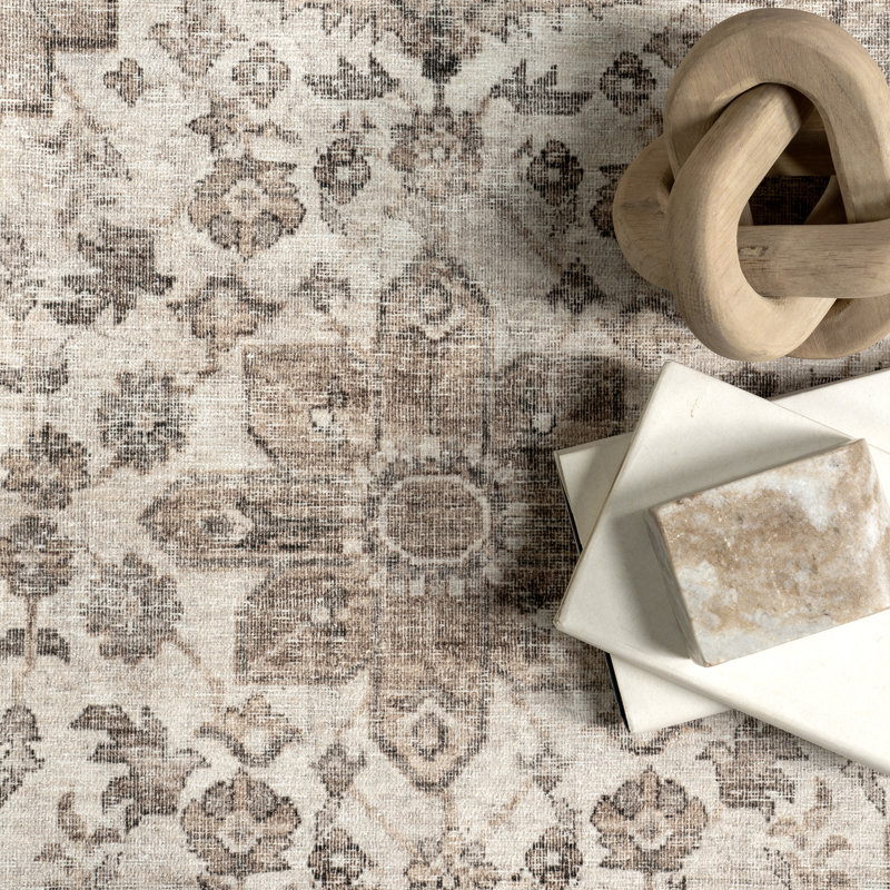 Tapis lavable résistant aux taches Davi, null