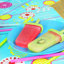 6 pièces moules à glaçons réutilisables crème glacée bricolage machine à glaçons machine à glaçons en plastique pour les collations glacées maison