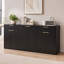 Armoire de rangement de bureau 67 po à 2 tiroirs et 6 tiroirs de 67 po de largeur-207543457