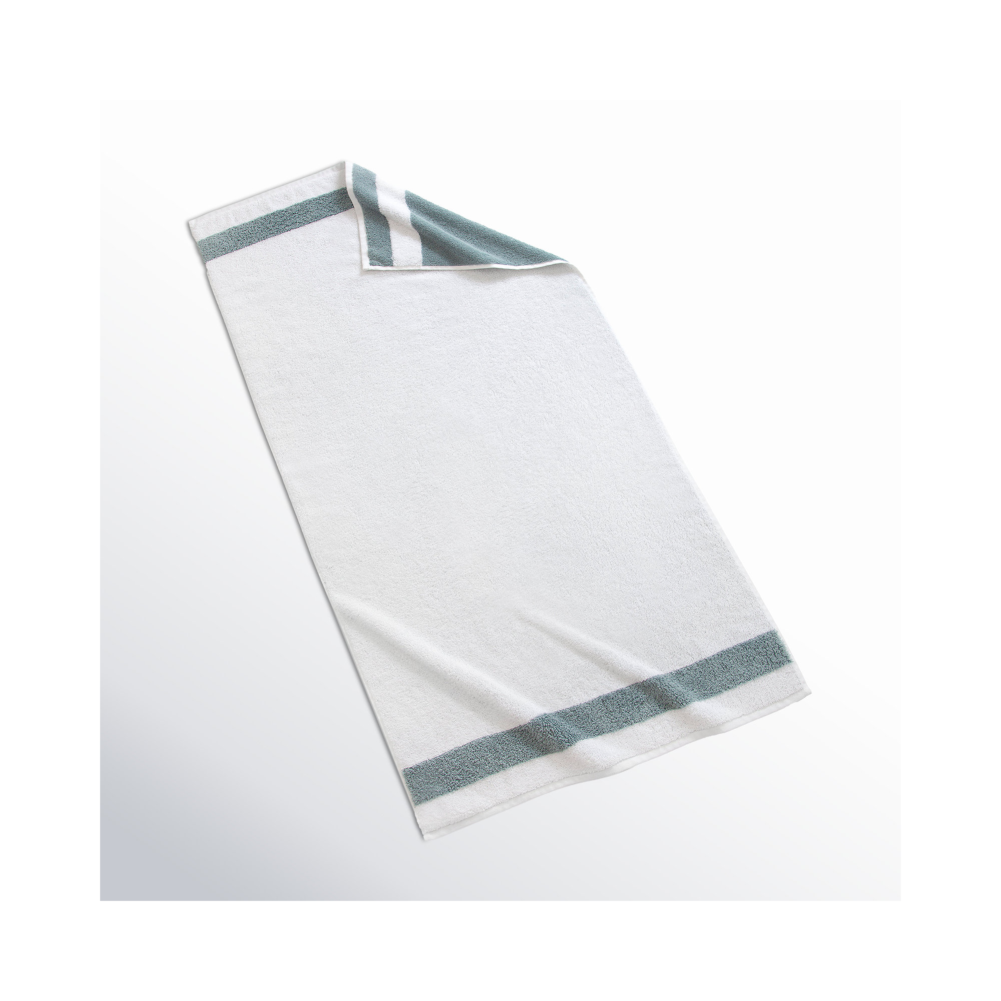 Turkish Cotton Bath Towel, Blue