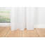 Rhombic Tab Top Semi Sheer Single Curtain-49521986-49521987