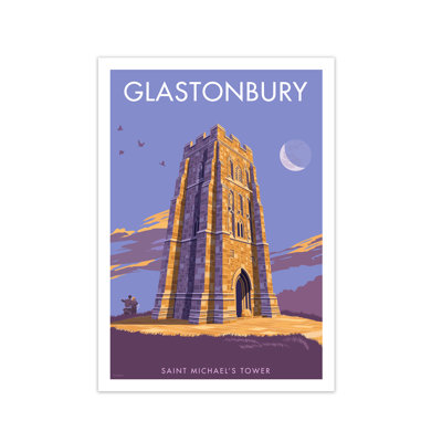 Glastonbury by Stephen Millership - Print