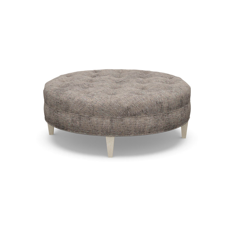 Round Ottoman, 2243-80, Sandstone