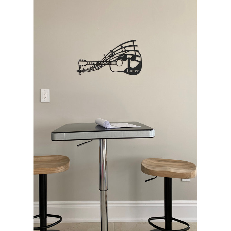 Entertainment Wall Decor on Metal