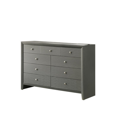 Commode ronde contemporaine à 9 tiroirs 1Pc
