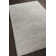 Samons Authentic Handmade White Modern Solid Color Polyester Area Rug