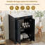 Petit meuble-lavabo 24 "avec lavabo en céramique