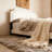 Linen Upholstered Platform Bed-1207479441