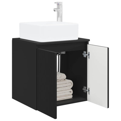 Single Bathroom Vanity with Ceramic Basin