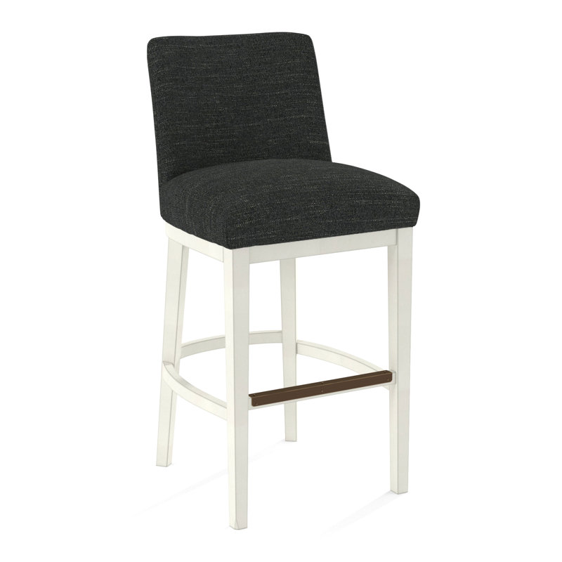 Upholstered Stool, 61676-75, White