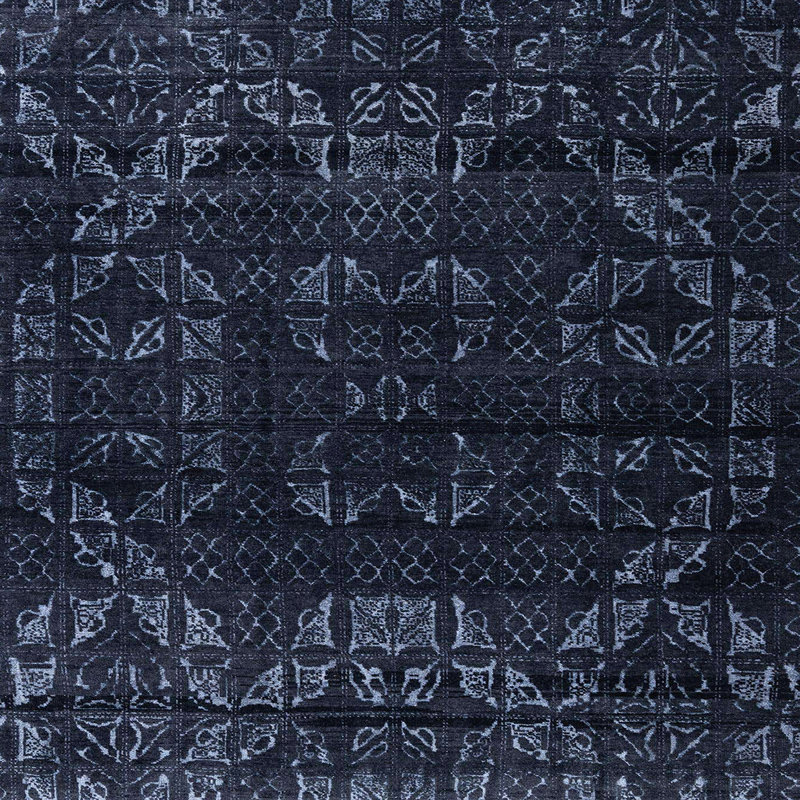 Abstract Indoor Rug, Square 6'