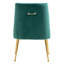 Chaise d'appoint rembourrée en velours Breionna-1128273205