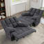 Fauteuil inclinable manuel berçant moderne en chenille l 43,7 po Tayani (ensemble de 2)-1681513811