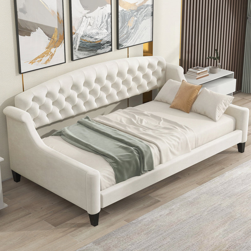 Lit de jour Modern Luxury, Beige, Simple