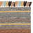 Montauk Hand Woven Cotton Striped Rug-223818737