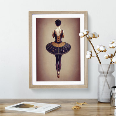 Vintage Ballerina - Wall Art