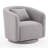Bashar Upholstered Swivel Barrel Chair-217953825-217953824
