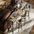 Console Table with Power Outlet, Narrow Sofa Table, Farmhouse Table Behind Sofa Couch-1128211182-1128211178