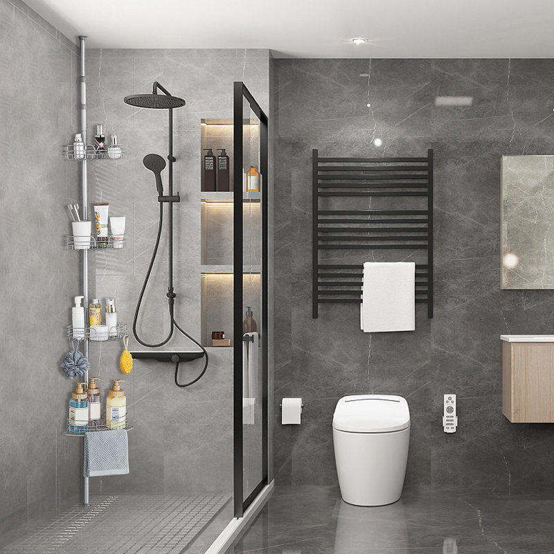 Stainless Steel Shower Caddy, Silver