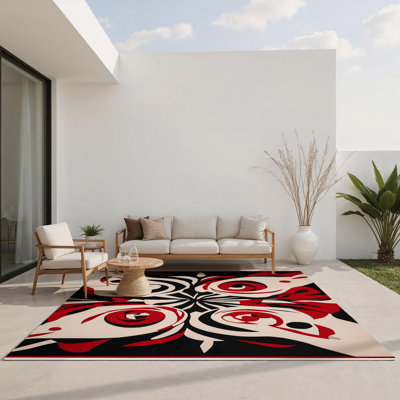 Tapis intérieur et extérieur Sinister Whirl