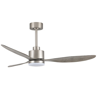Loritta 3-Blade Ceiling Fan with Light