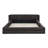 Queen Upholstered Bed Frame With Headboard, Thick Chenille Fabric & Solid Frame, Beige-83166441
