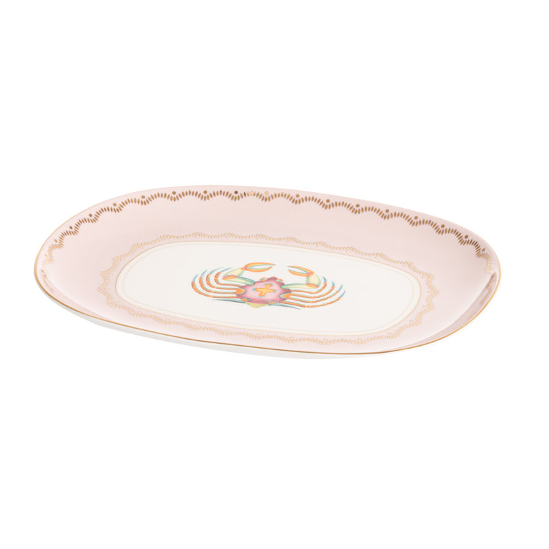 Highland Dunes Bone China Platter