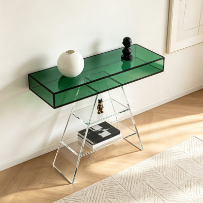 Console en acrylique avec tablette créative