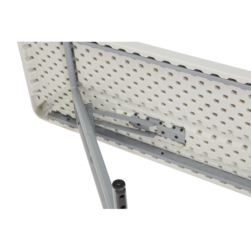 Table pliante robuste NPS, gris moucheté, H 30 po x L 72 po x l 18 po