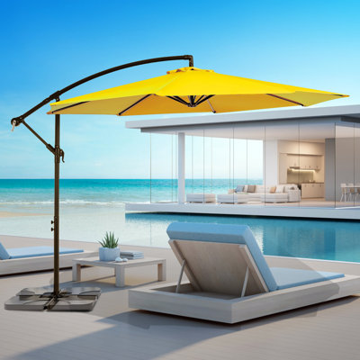 Cheryl-Ann 120'' Round Cantilever Umbrella