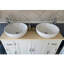 Arango 1230mm Double Bathroom Vanity with Vessel Ceramic Basin