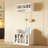 Shoe Storage Bench With Shelves And 4 Hooks, Elegant Hall Tree With Wall Mounted Coat Rack, Entryway Organizer For Hallway, Foyer-1641502847