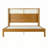 Rubber Wood Platform Bed Frame-236498512