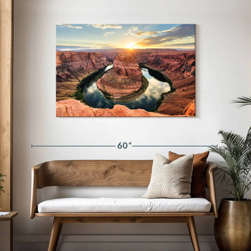 Alvord Horseshoe Bend Canyon, H 30 po x l 45 po