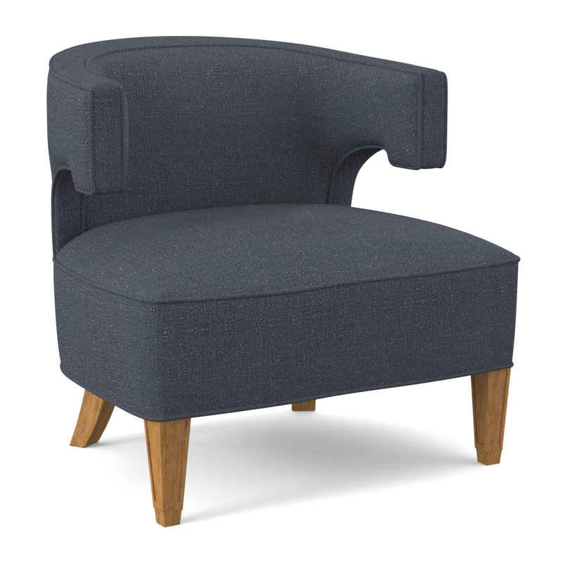 Laurel Barrel Chair, Amber, Libby Linen