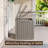 210 Gallons Water Resistant Resin Lockable Deck Box, Outdoor Weather-Resistant Resin Storage Deck Box, Large Lockable Capacity, Versatile Deck Outdoor Storage Bench-126659293