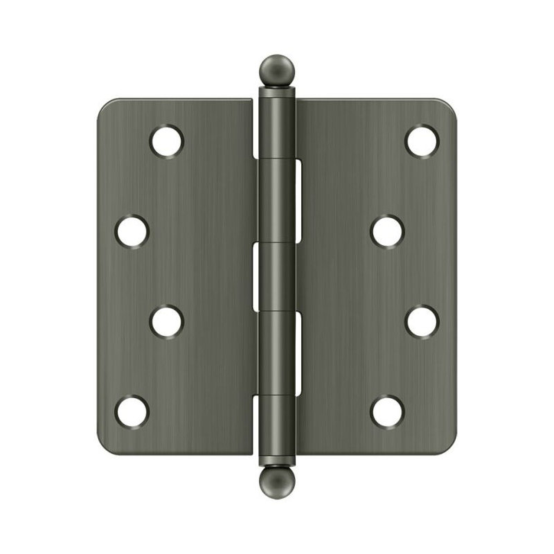 Steel Hinge, Brushed Chrome