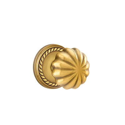 Passage Melon Knob with Rope Rose