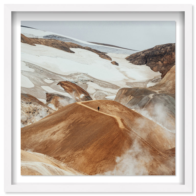 Dream Scape Print by Oliver Gal, 21.5"H x 21.5"W, White Shadowbox