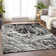 Premium Machine Washable Prisco Black Rug