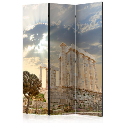 172cm H Solid Wood Folding Room Divider
