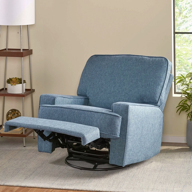 Fauteuil inclinable manuel de 36 po de largeur, Marine