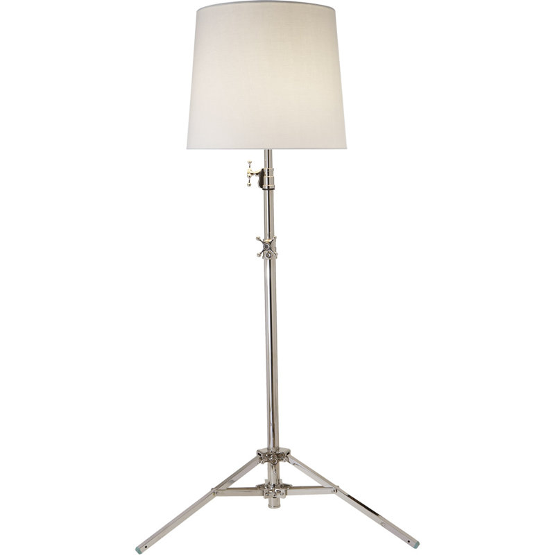Thomas O'Brien Studio Floor Lamp, Polished Nickel