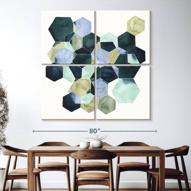Crystallize II, 74" H x 74" W