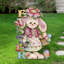 Décoration de jardin lapin